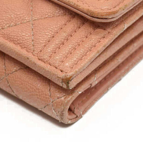 Chanel  Caviar Quilted Boy Flap Card Holder Wallet Light - Picture 5 of 15